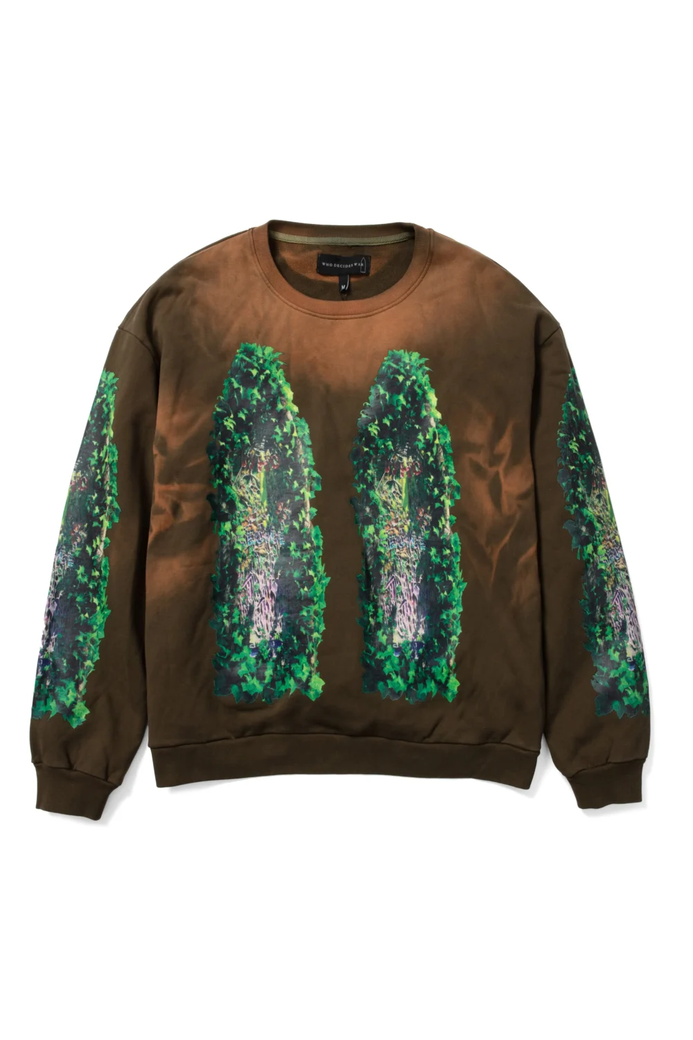 WHO DECIDES WHO- GARDEN GLASS CREWNECK